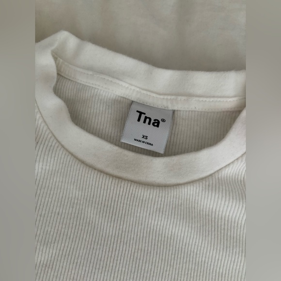 TNA Cropped White Tee - Picture 8 of 8